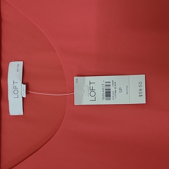 Orange Ann Taylor Loft dress - Picture 4 of 4